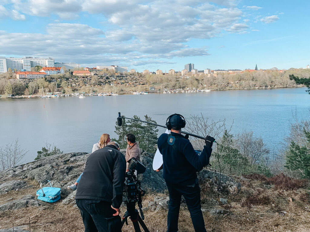 swixer behind the scenes in Stockholm